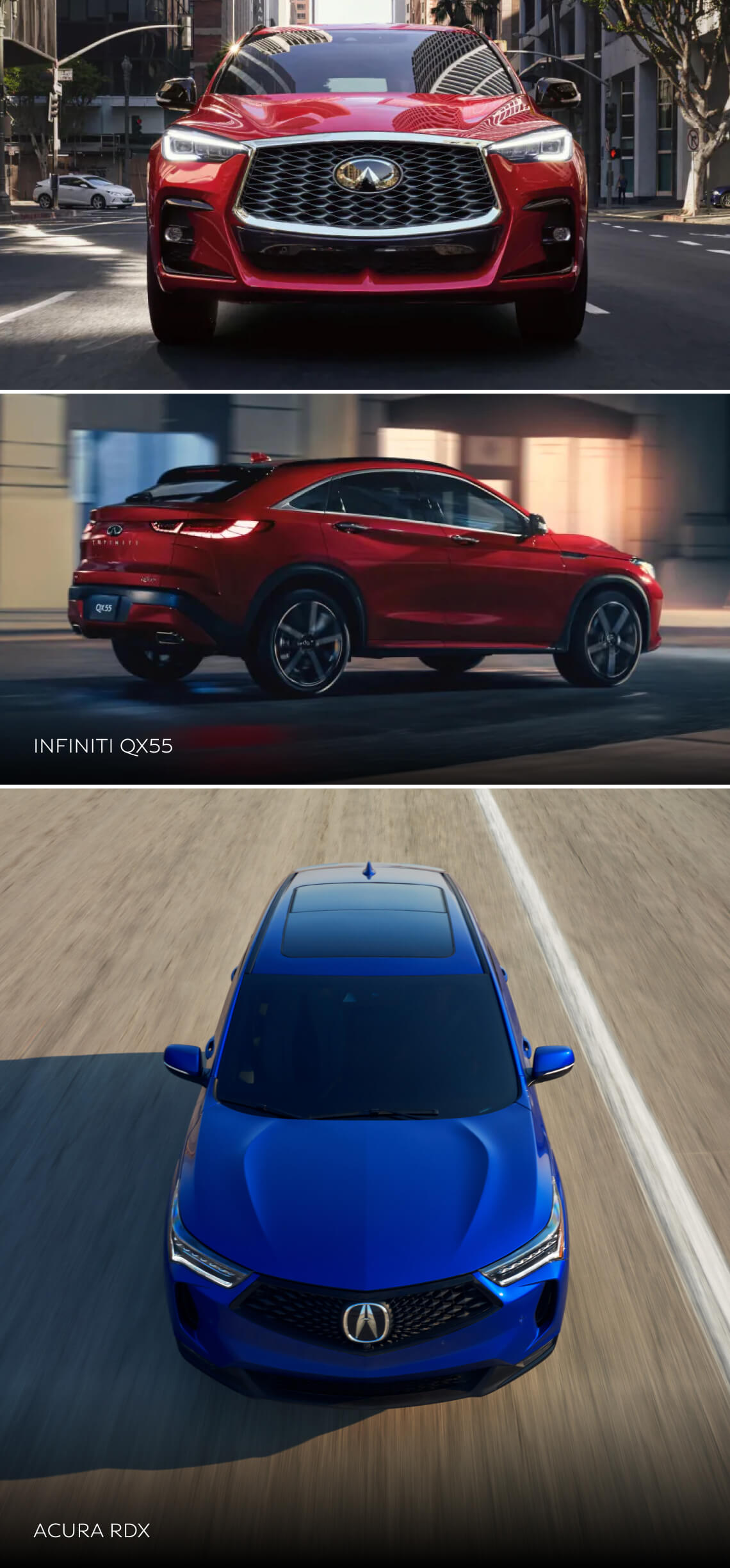 INFINITI QX55 Side View