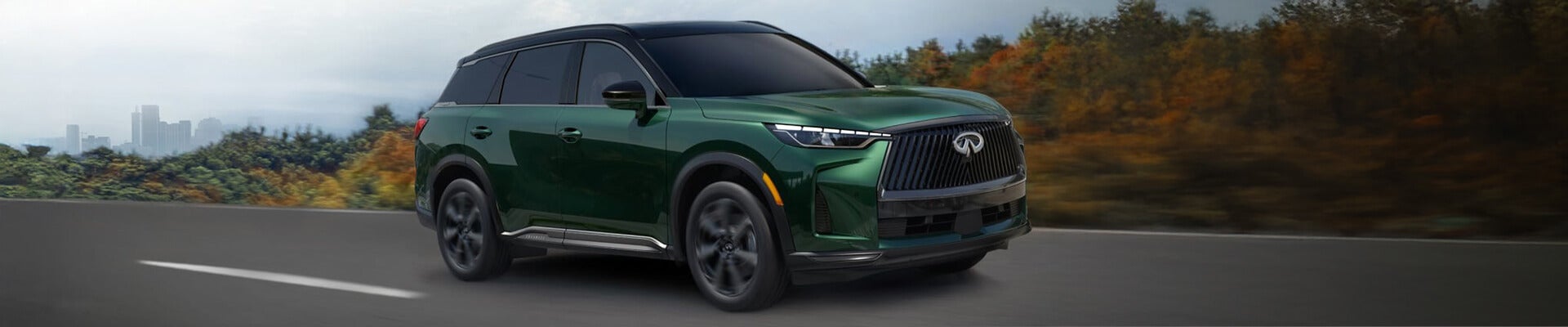 Green 2026 Infiniti QX60 Exterior